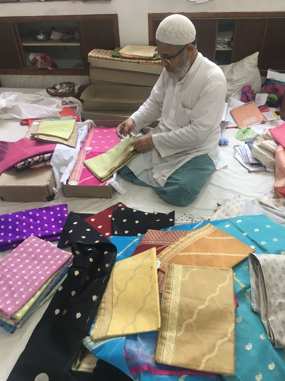 Photo of The Whole Nine Yards On Benaras by Cocoa & Jasmine