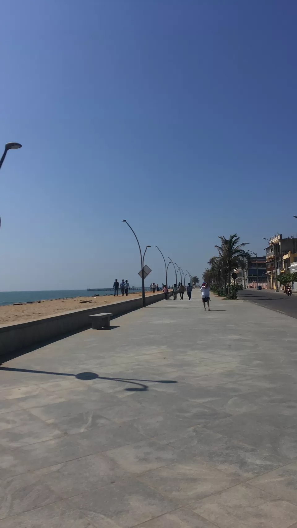 Photo of Rock Beach, White Town, Puducherry, India by Satyam Jain