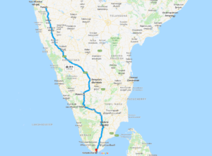 point kanyakumari in india map Kanyakumari The Southernmost Point Of India Roadtrip Tripoto point kanyakumari in india map