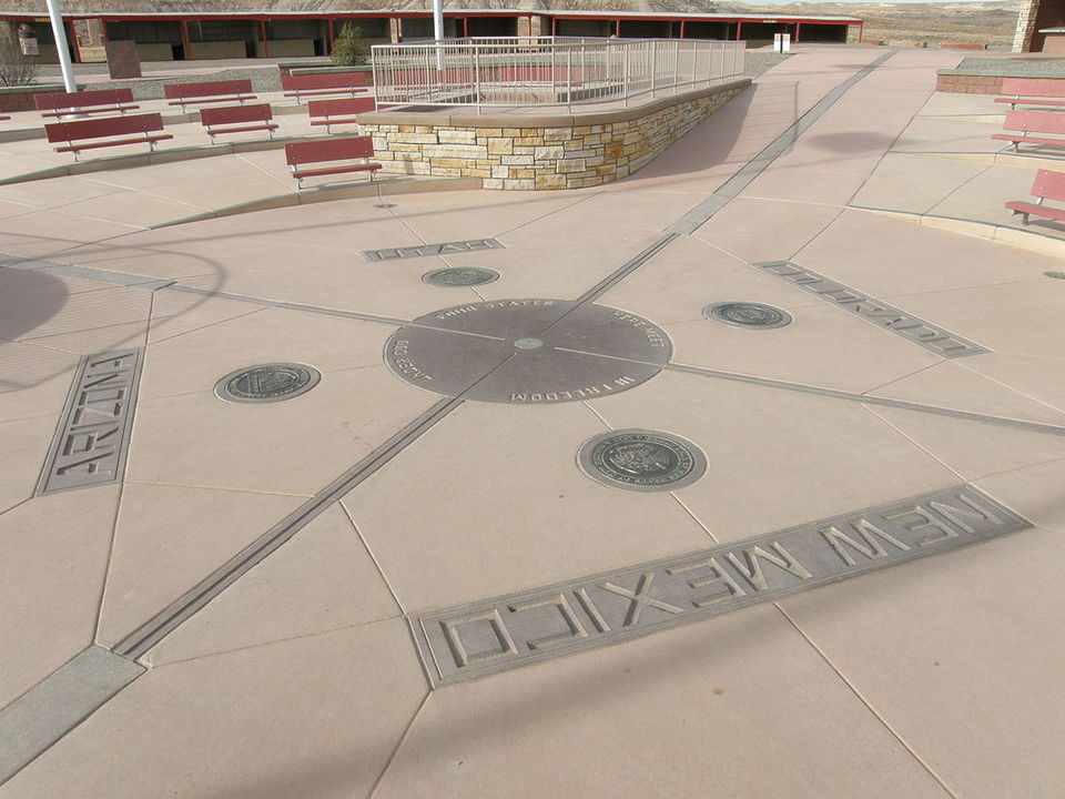 Photo of Four Corners Monument, Teec Nos Pos, AZ, United States by Kim Miller