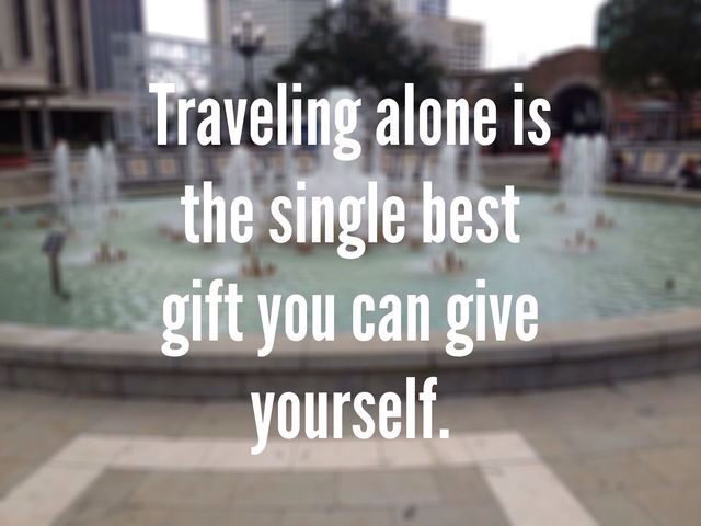 Photo of How do you make yourself ready for a solo trip ? 1/5 by Cynthia Josef