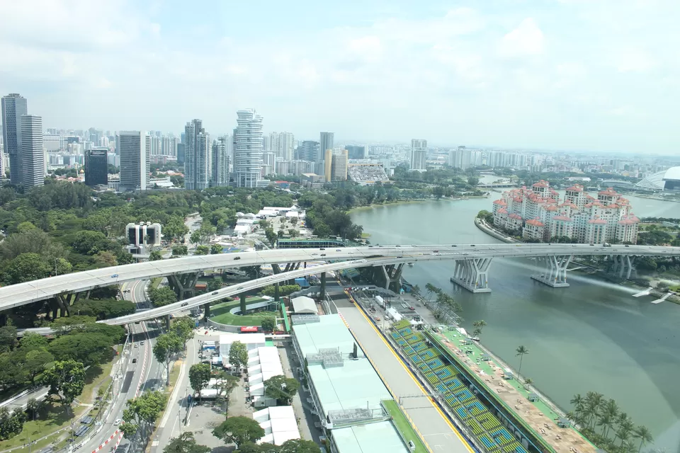 Photo of Raffles Avenue, Singapore Flyer, Singapore by Mslittleelf