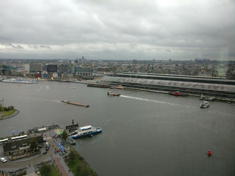 Photo of Swing On The 22nd Floor In Amsterdam by Mslittleelf