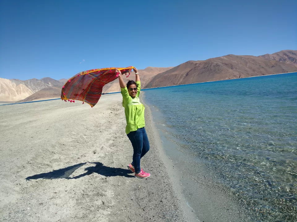 Photo of Pangong Lake by Anita Singh