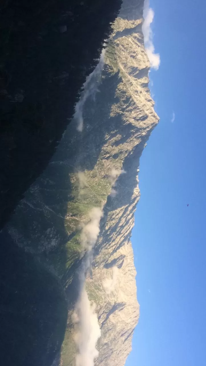 Photo of Triund Hill Trail from Bhagsunag Waterfall, Dharamshala, Himachal Pradesh 176219, India by Shübhãm Srivastava