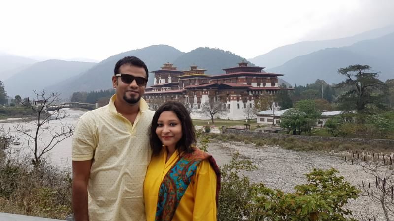 Photo of Punakha, Bhutan by Urmi S. Vasanth