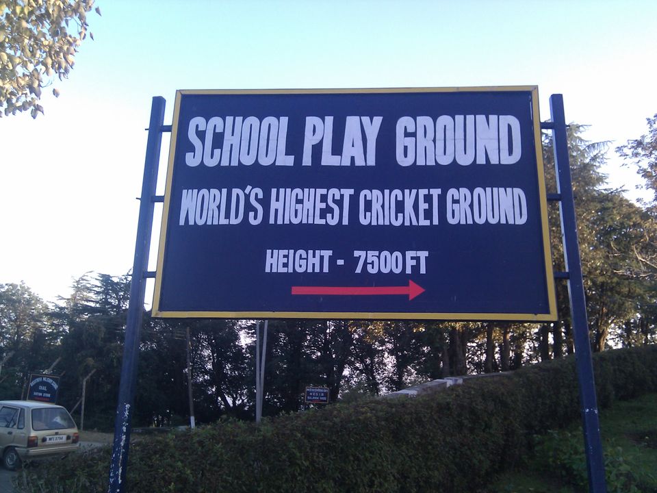 Photo of Chail Cricket Stadium, Chail, Himachal Pradesh, India by Tripoto