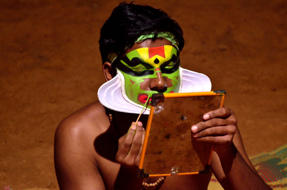 Photo of My tryst with Kathakali and Kalaripayattu- a photo story. 1/10 by Bikram Jeet