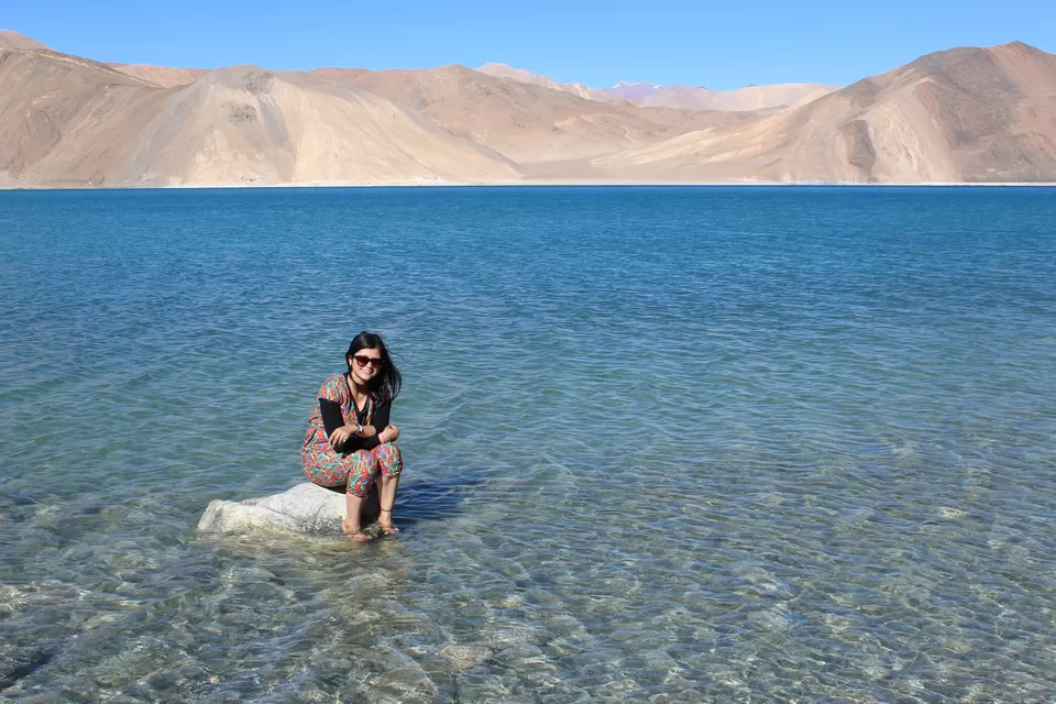 Photo of Pangong Lake by Swati Pandey