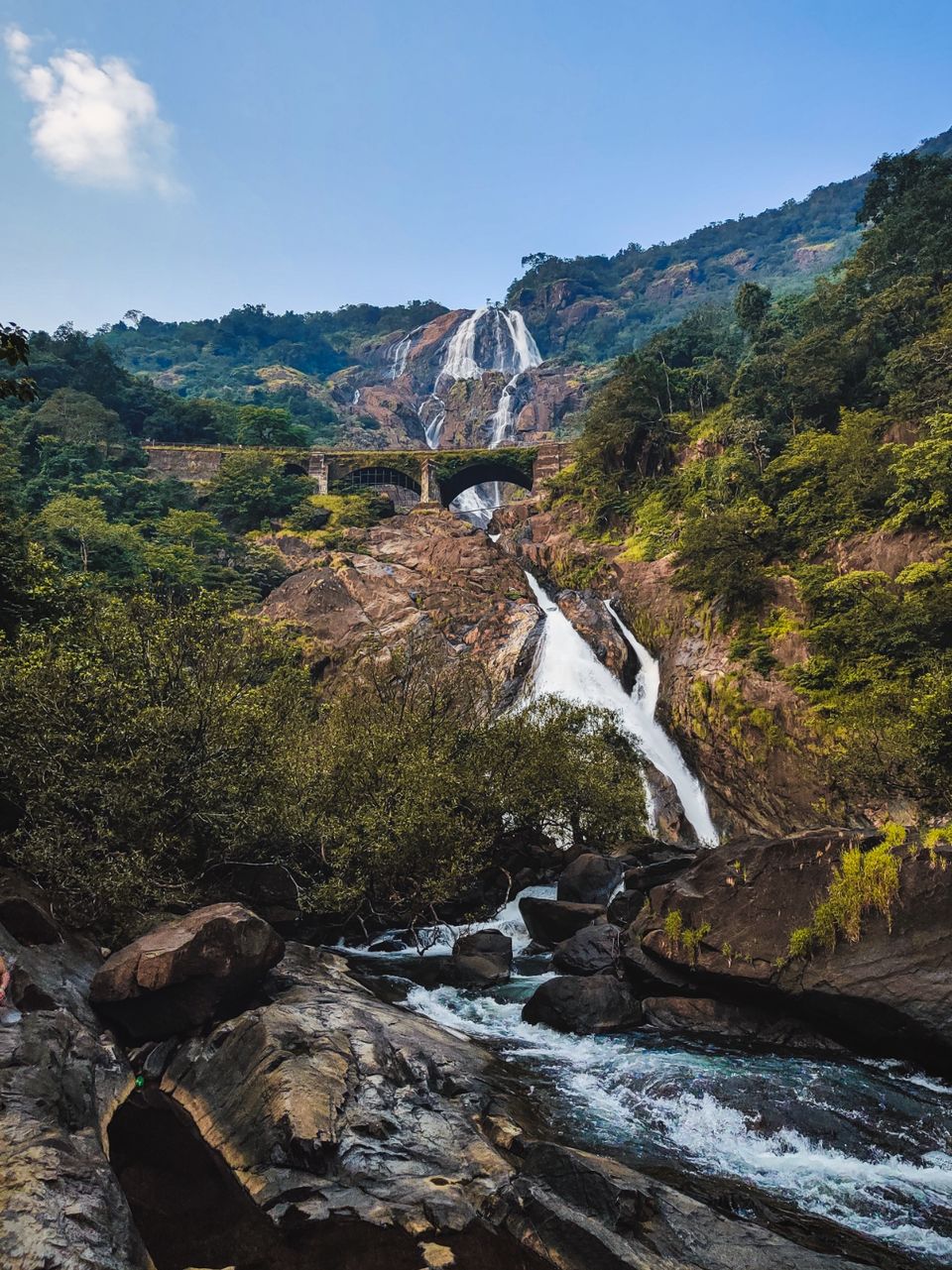 Photo of In search of that shot!! @Dudhsagar Waterfall by Pulkit Agarwal
