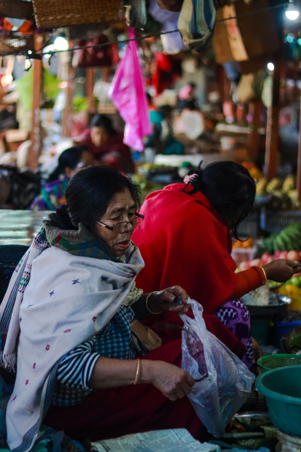 Photo of Ima Keithel: World's largest all women's market. #northeastphotos by Pooja Prasain