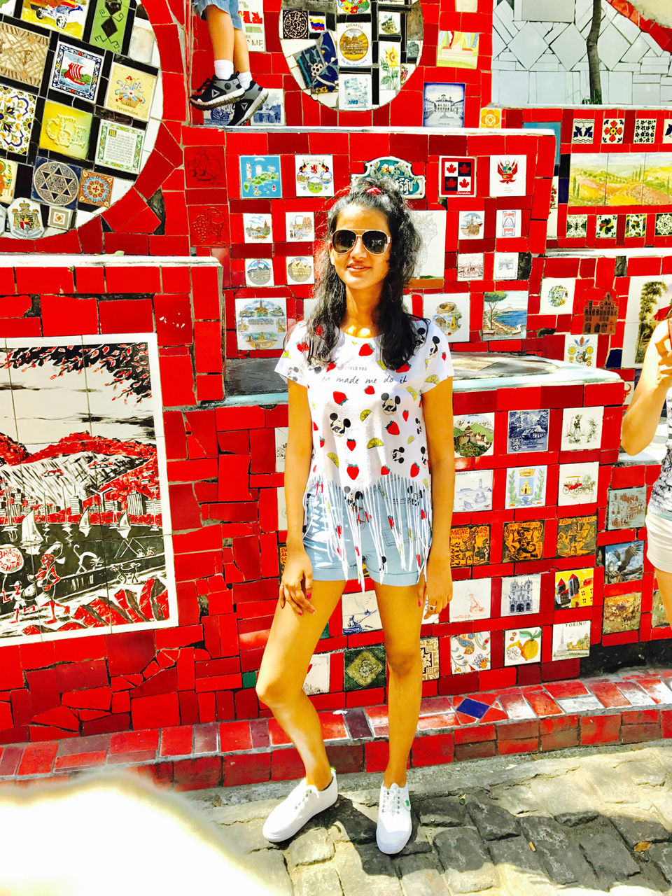 Photo of Escadaria Selaron - Rua Joaquim Silva - Centro, Rio de Janeiro - State of Rio de Janeiro, Brazil by Priya Singh
