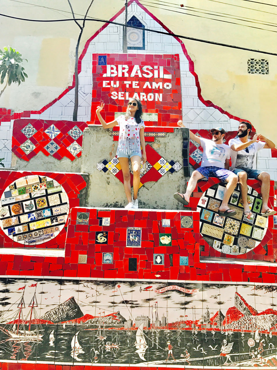Photo of Escadaria Selaron - Rua Joaquim Silva - Centro, Rio de Janeiro - State of Rio de Janeiro, Brazil by Priya Singh