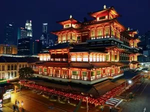 Photo of Buddha Tooth Relic Temple South Bridge Road Singapore by Kaushik Rao