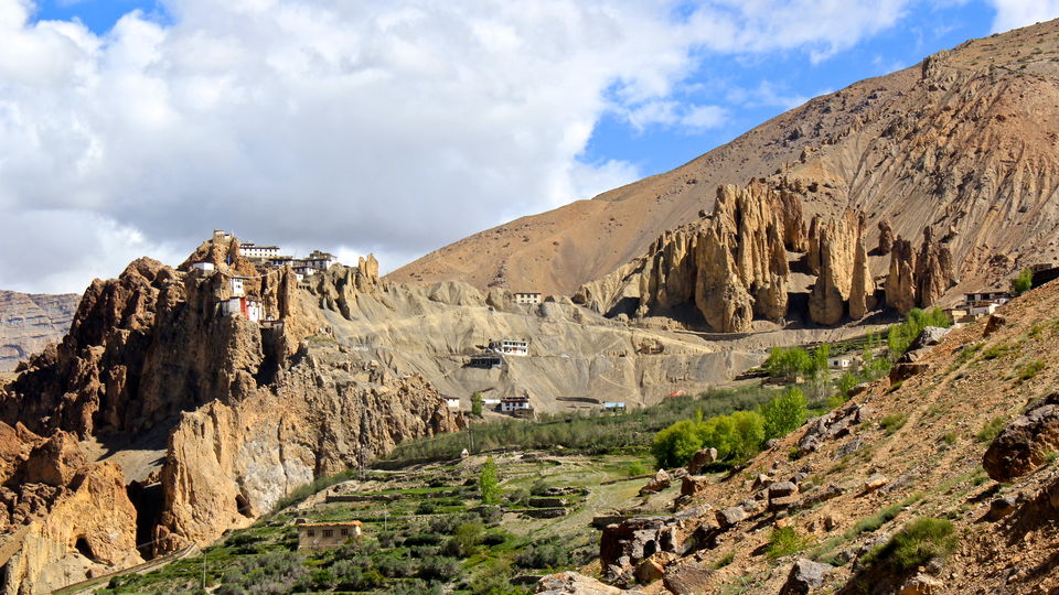 Photo of Dhankar Monastery, Sichling-Dhankhar Gompa, Spiti Valley, Himachal Pradesh, India by Shweta