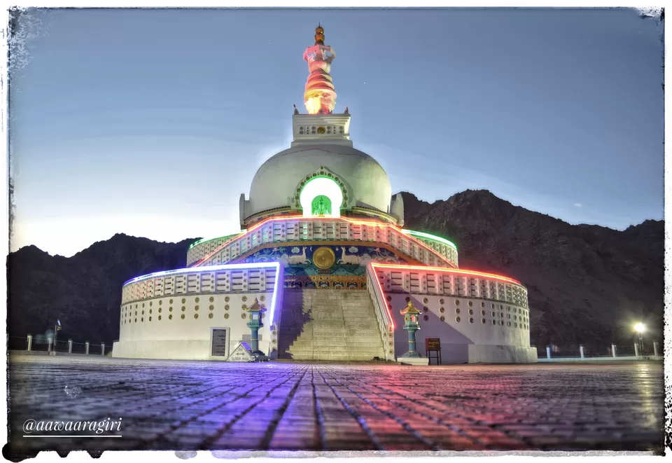 Photo of Shanti Stupa, Shanti Stupa Road, Leh by aawaaragiri