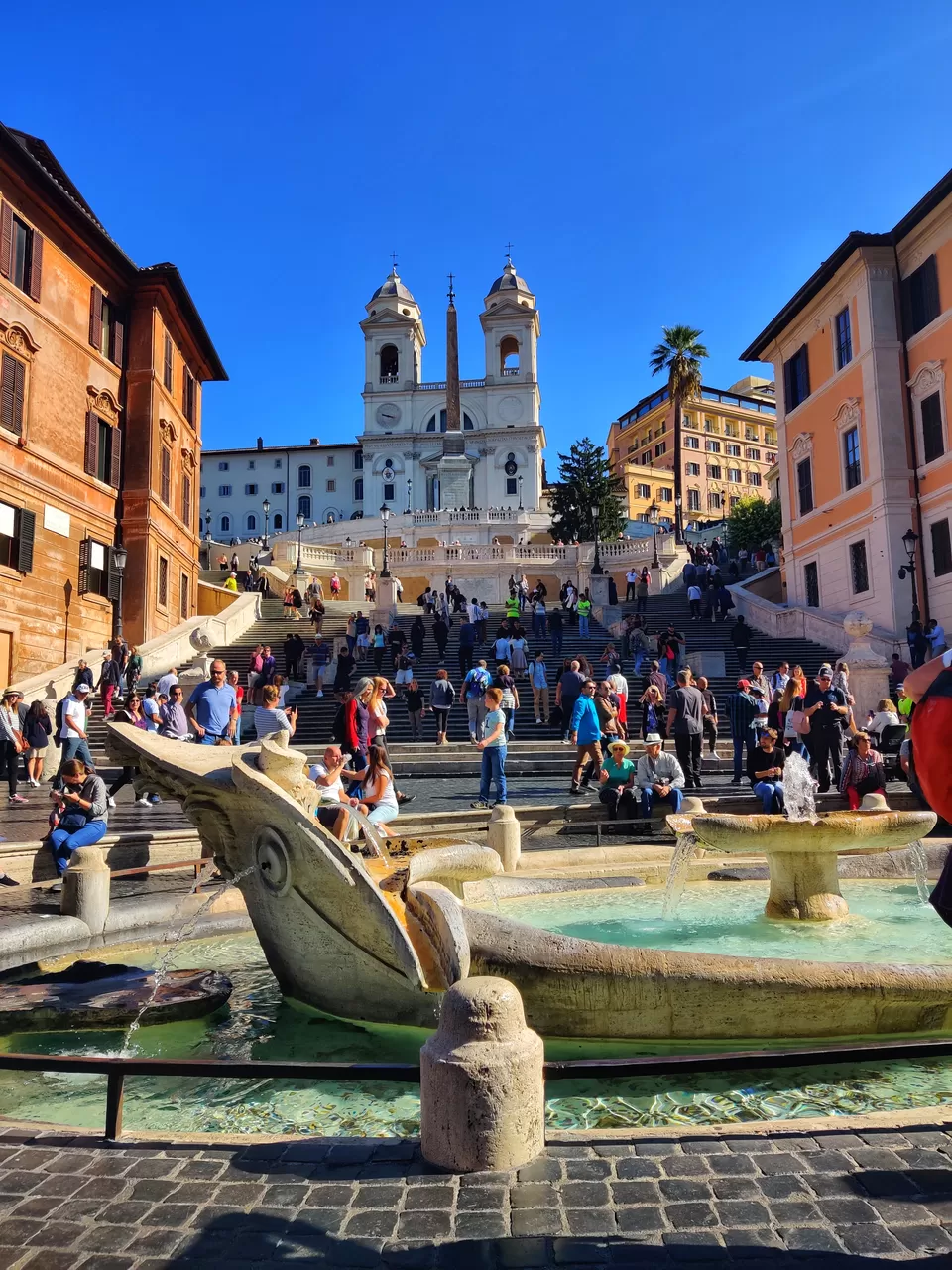 Photo of Spanish Steps, Piazza di Spagna, Rome, Metropolitan City of Rome, Italy by Explore_with_Mohini