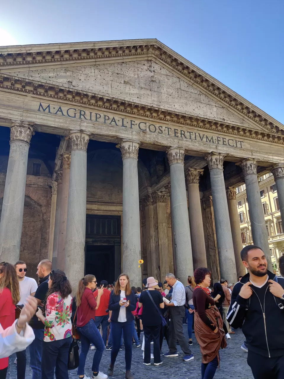 Photo of Pantheon, Piazza della Rotonda, Rome, Metropolitan City of Rome, Italy by Explore_with_Mohini
