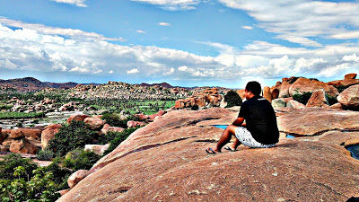 Photo of Don't Worry , Be Hampi :) by soulo wanderer