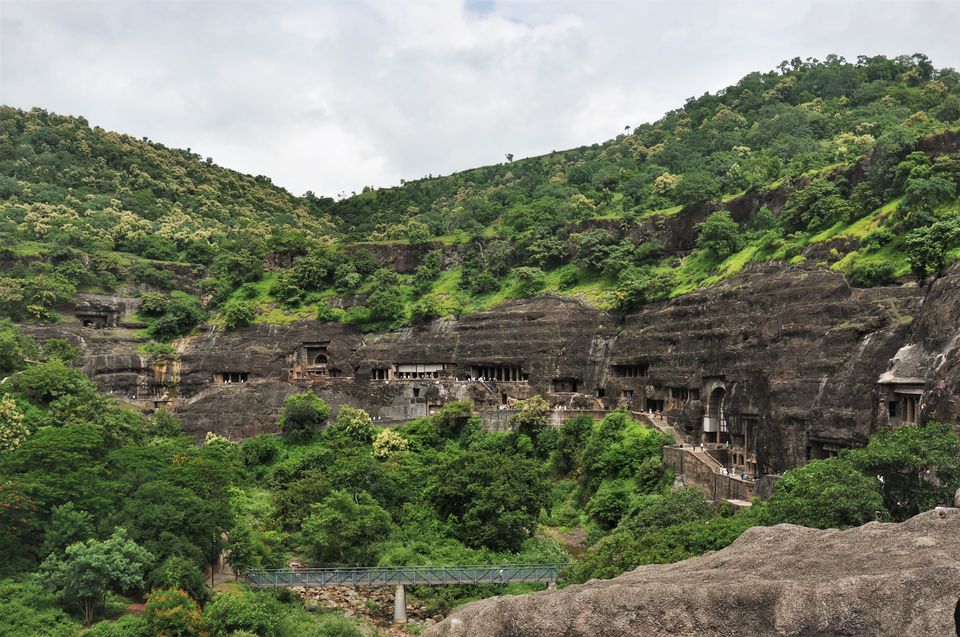 Photo of Ajanta caves, Thana, Maharashtra, India by Capt. Nemo