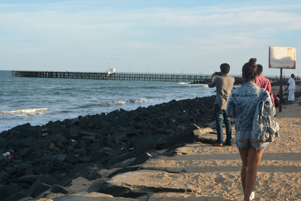 Photo of A Girl Who Have Never Seen The Ocean Before - Pondicherry Expedition by Albana Nadeem