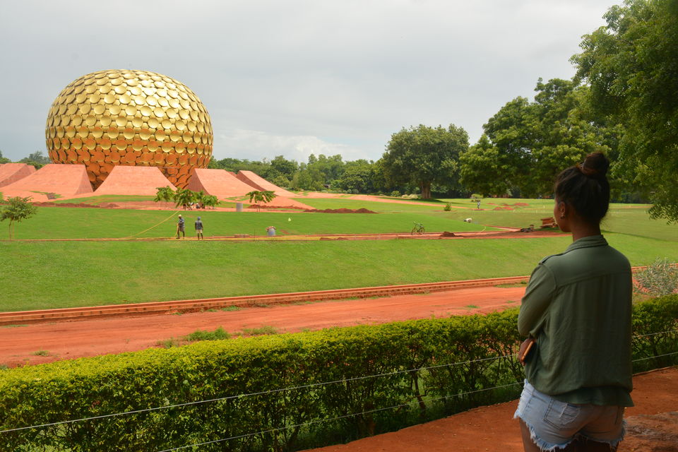 Photo of Auroville Ashram, Golden Globe, Bommayapalayam, Tamil Nadu, India by Albana Nadeem