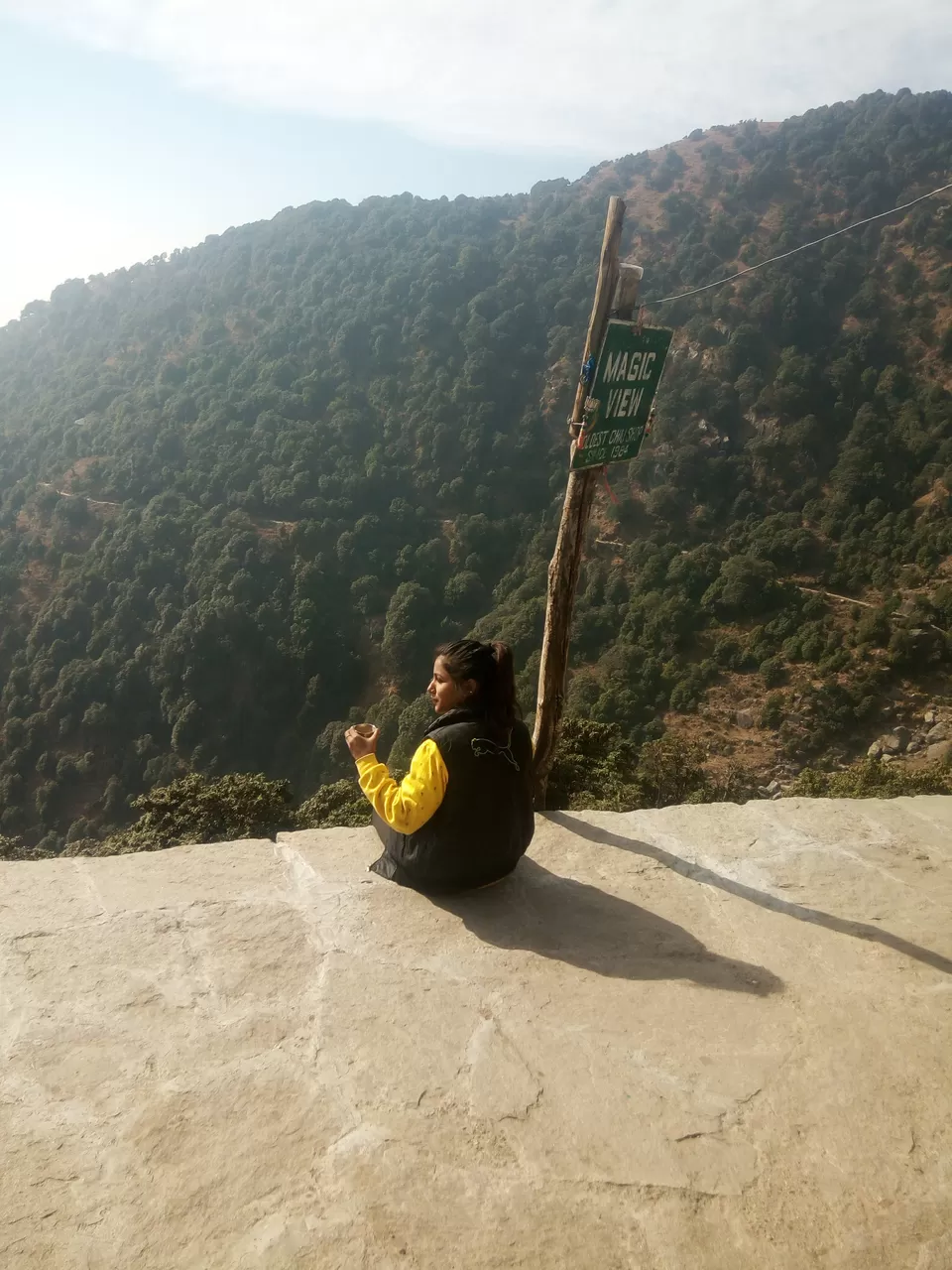 Photo of Magic View Cafe, Trail to Triund Hill, Dharamshala, Himachal Pradesh, India by Albana Nadeem