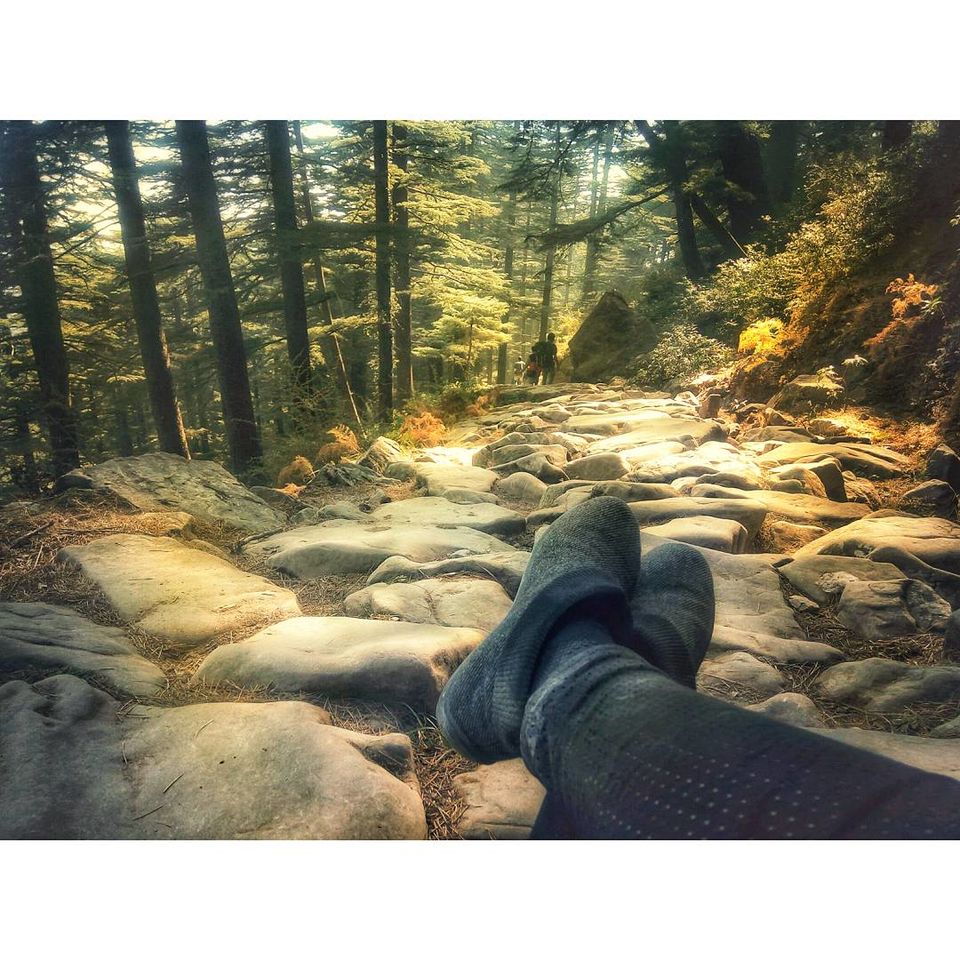 Photo of Gallu Devi Temple, Trail to Triund Hill, Dharamshala, Himachal Pradesh, India by Albana Nadeem