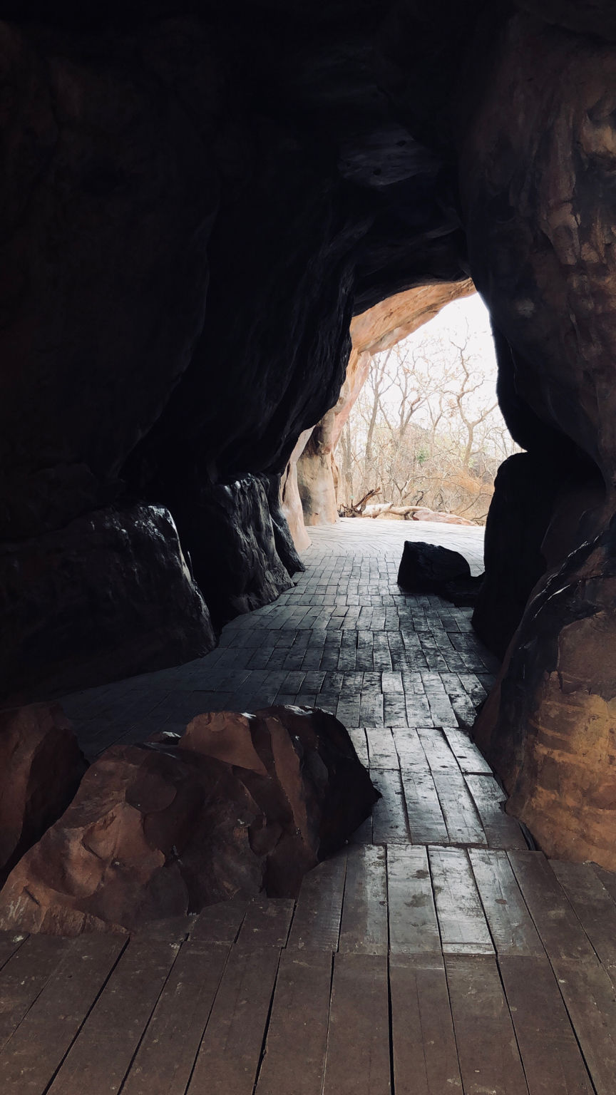 Photo of Bhimbetka rock shelters, Bhojpur Raisen, Madhya Pradesh, India by Rishibha Aery