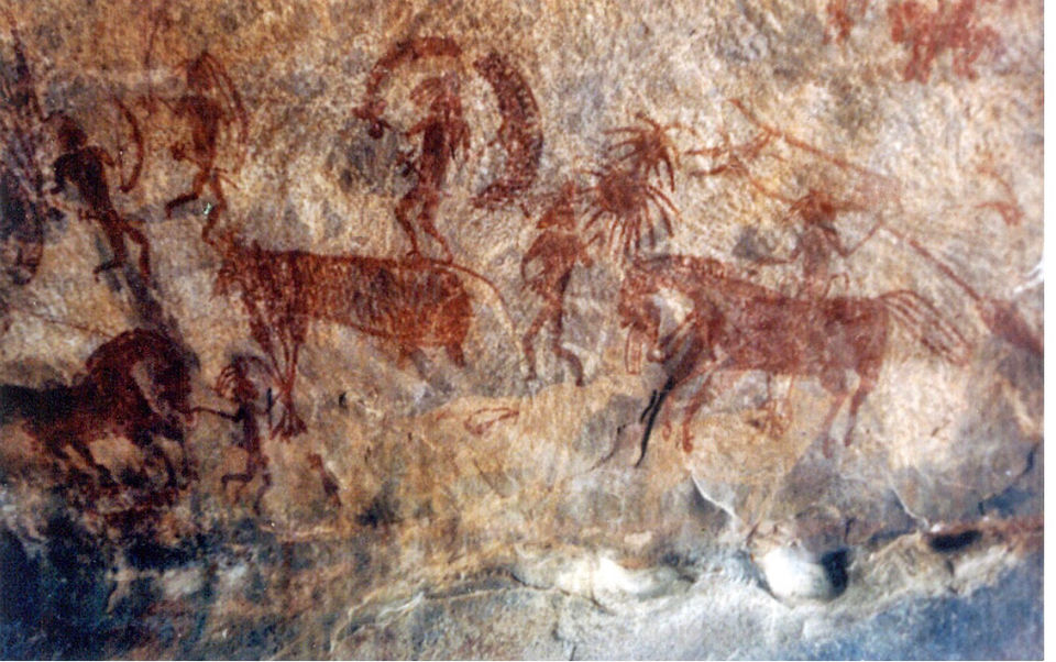 Photo of Bhimbetka rock shelters, Bhojpur Raisen, Madhya Pradesh, India by Rishibha Aery