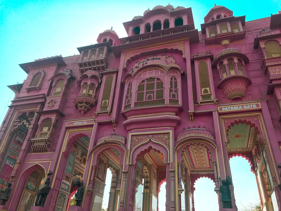 Photo of Patrika Gate, Jawahar Circle, Jaipur, Rajasthan, India by Purusottam Mohanty