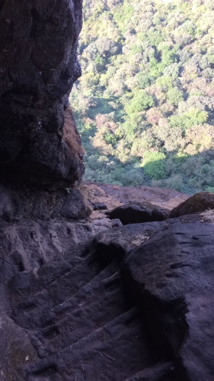 Photo of 'STAIRCASE TO HEAVEN' | HARIHAR FORT | 80° DEGREE STEEP ASCENT 12/13 by Ankit Pednekar