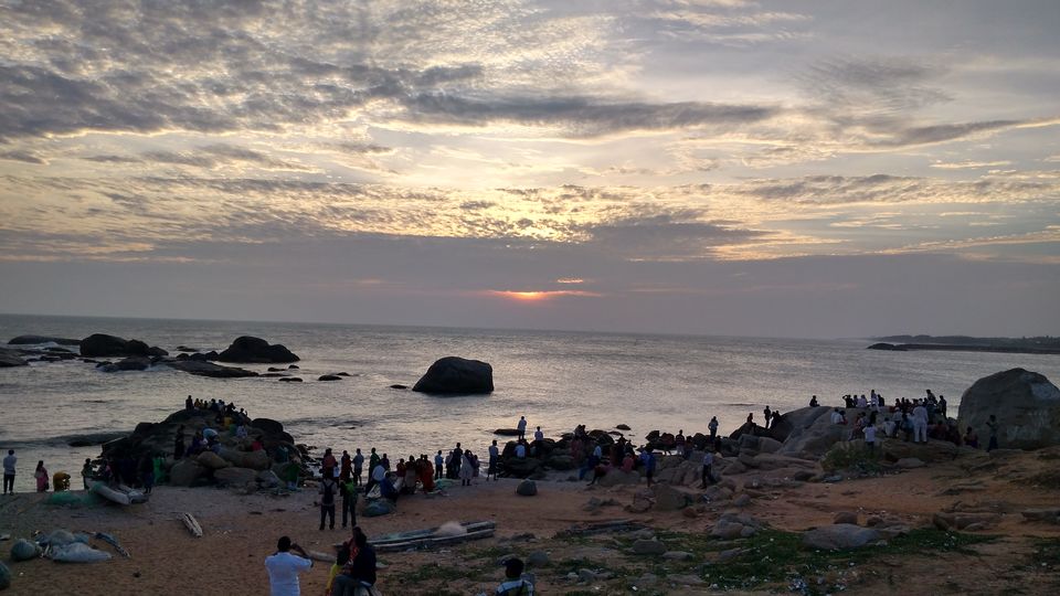 Photo of Sunset Point, Kanyakumari, Kanyakumari, Tamil Nadu, India by Vinay