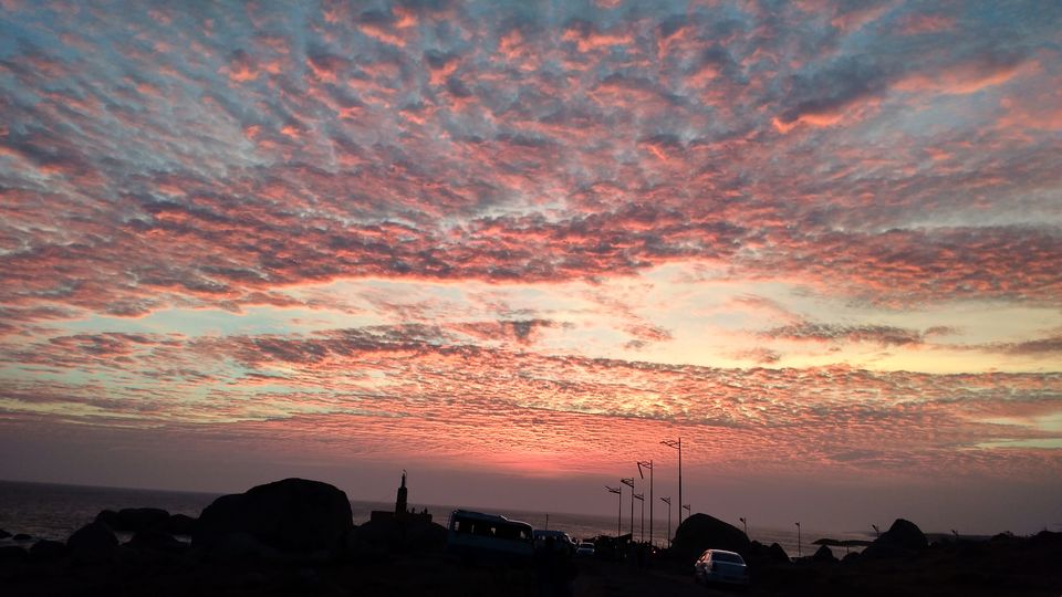 Photo of Sunset Point, Kanyakumari, Kanyakumari, Tamil Nadu, India by Vinay