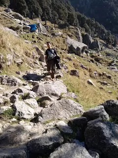 Photo of Trail to Triund Hill, Dharamshala, Himachal Pradesh, India by Vijay Verma