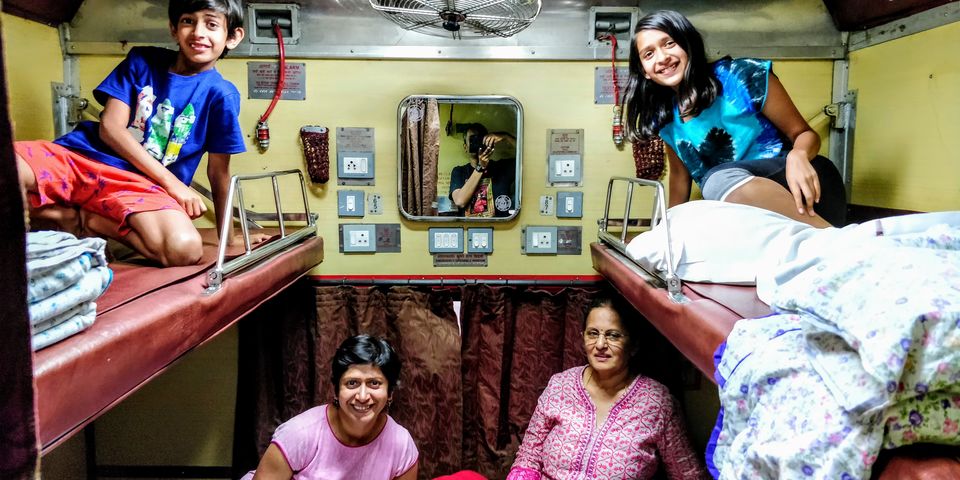 Photo of Choo Choo goes the train - A photo blog of Train journey with family #trainjourney by Richa Ingle Deo