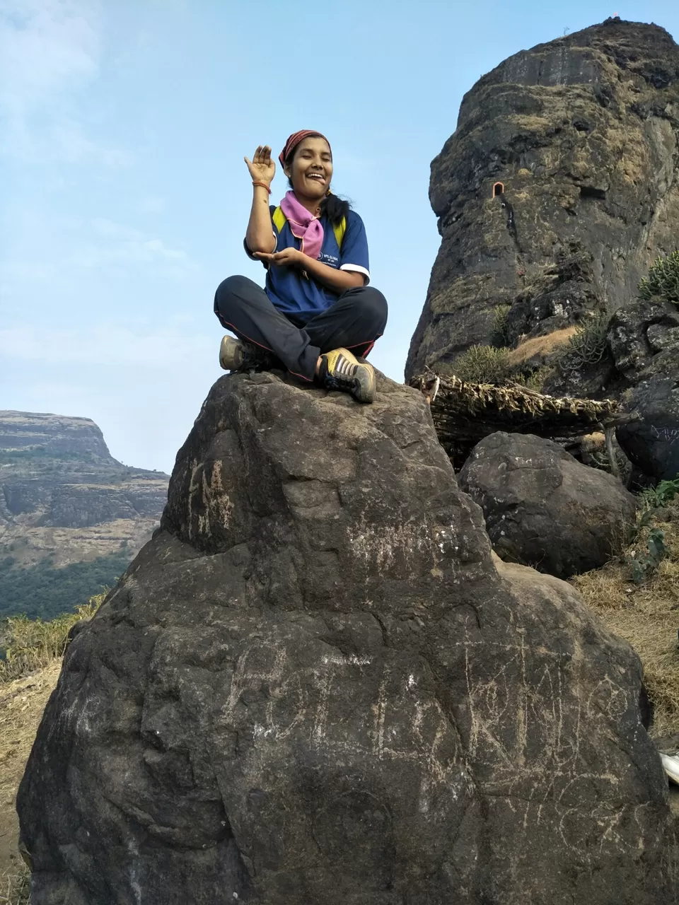 Photo of Harihar fort- nevertheless highly adventures by Shraddha Thakur