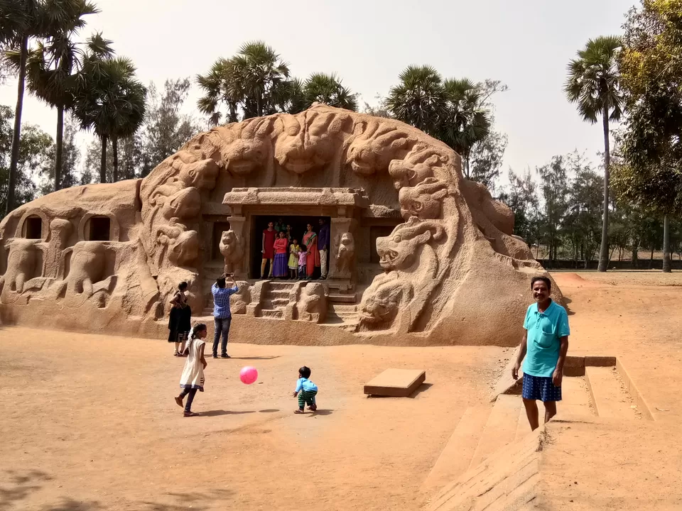 Photo of Tiger Cave, Mahabalipuram, Tamil Nadu, India by Sowmya Sruthi Ch