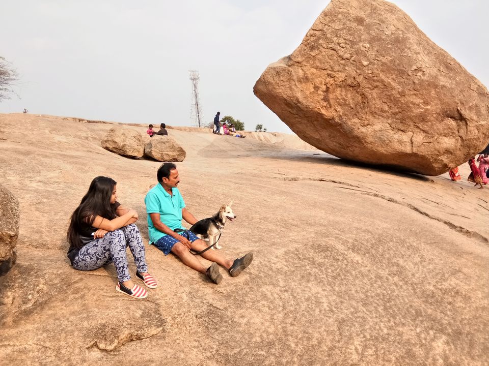 Photo of Krishna's Butter Ball, East Raja Street, Mahabalipuram, Tamil Nadu, India by Sowmya Sruthi Ch