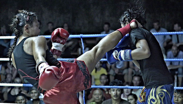 Photo of Lumpinee Boxing Staduim (NEW) Anusawari Bangkok Thailand by Disha Kapkoti