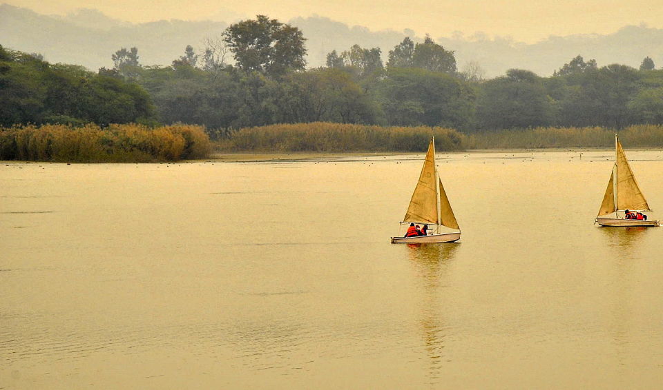 Photo of Sukhna Lake, Sector 1, Chandigarh, India by Disha Kapkoti