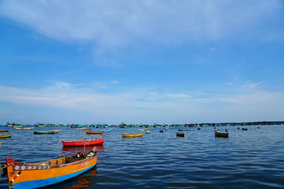 Photo of Rameswaram Fishing Harbour and Boat Jetty, Rameswaram, Tamil Nadu, India by Sabarish Kenath
