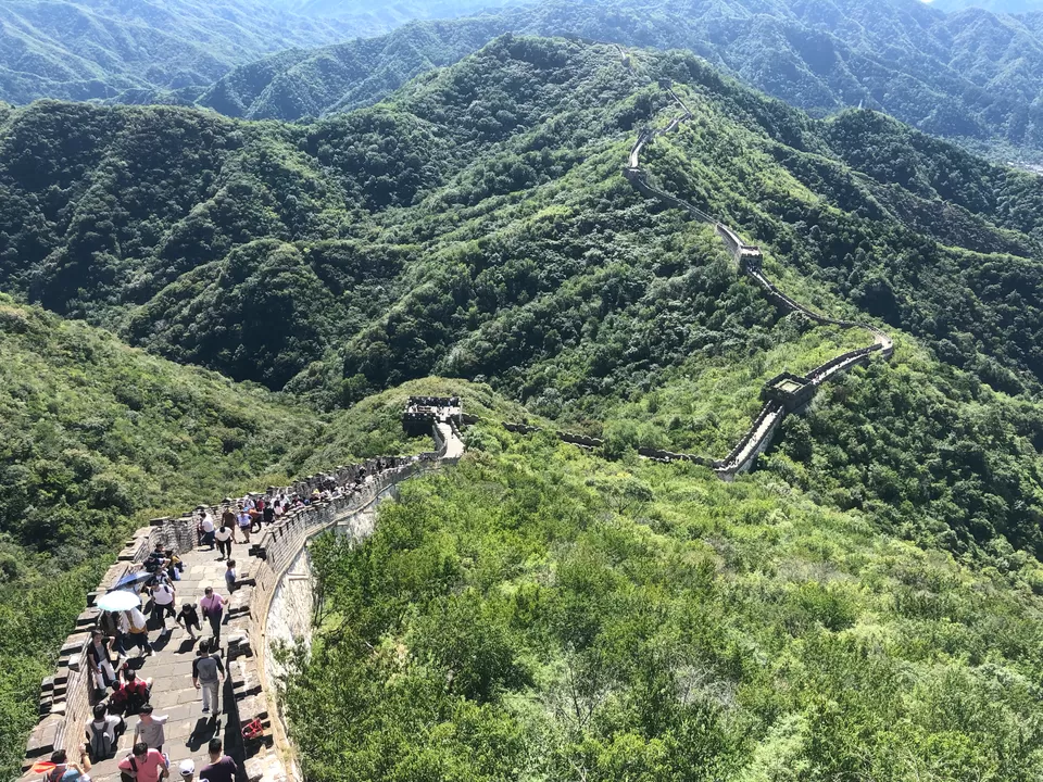 Photo of Great Wall of China, Mutianyu Great Wall, Huairou, China by Venkatesh Nayak
