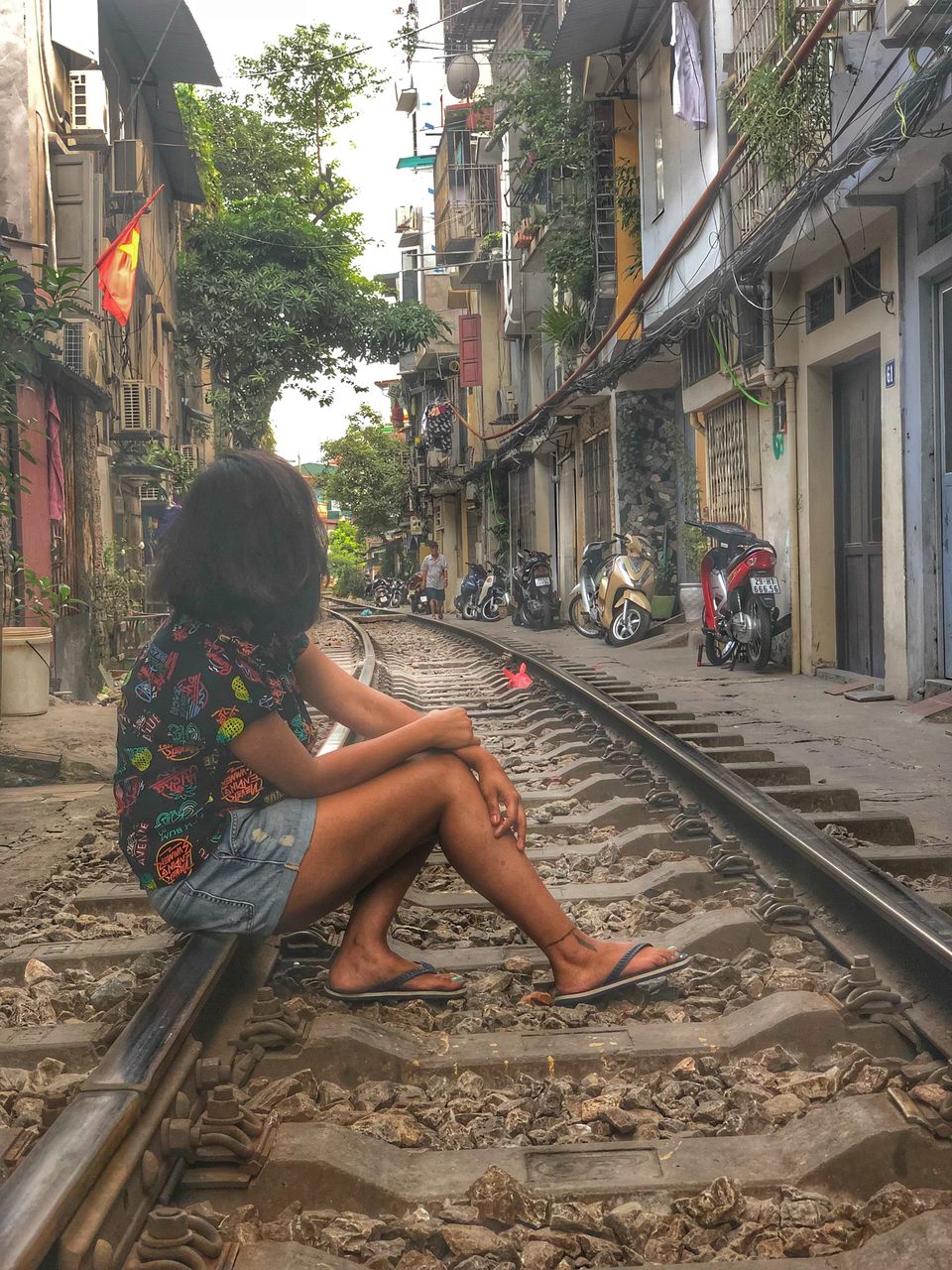 Photo of Life on the train street- Hanoi #notonTripoto 1/3 by Swetha Kumar