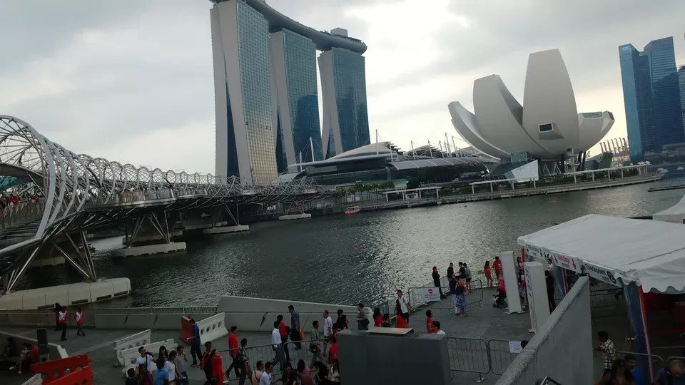 Photo of Helix Bridge, Singapore by Prajna Padaki