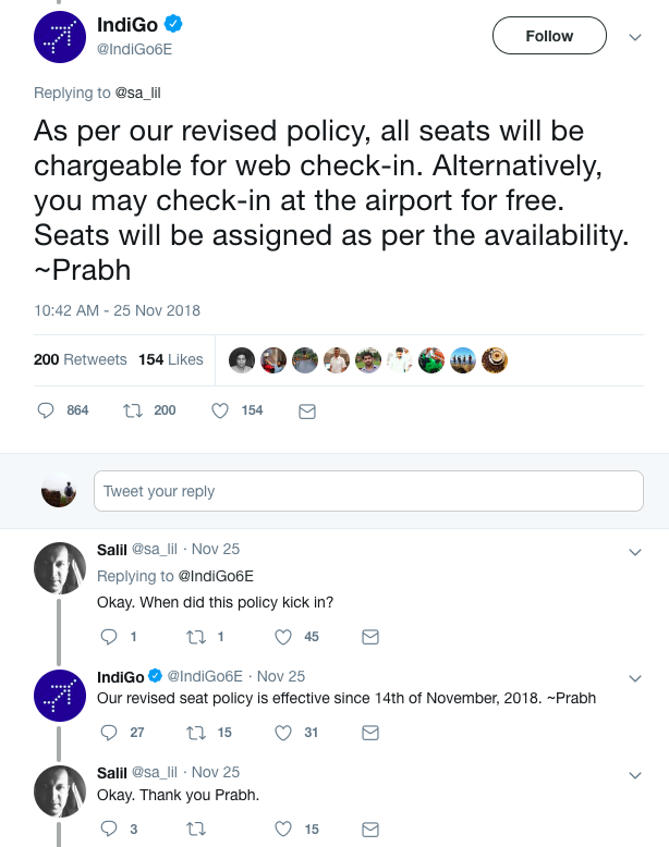 Photo of IndiGo Now Charges Extra Money For Web Check-ins: Here's What It Means To Real Travellers 2/6 by Siddharth Sujan