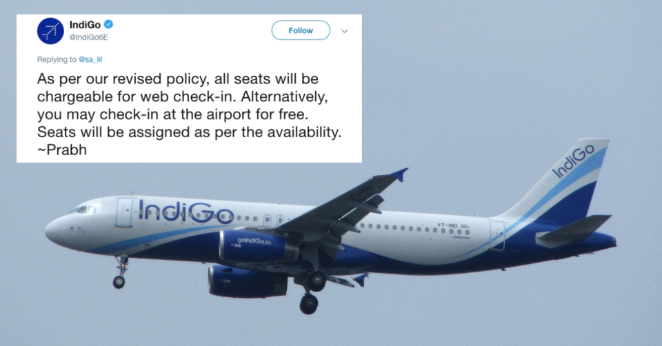 Photo of IndiGo Now Charges Extra Money For Web Check-ins: Here's What It Means To Real Travellers by Siddharth Sujan