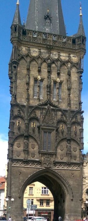 Photo of Powder Gate, náměstí Republiky, Prague-Prague 1, Czechia by Devika Maheshwari