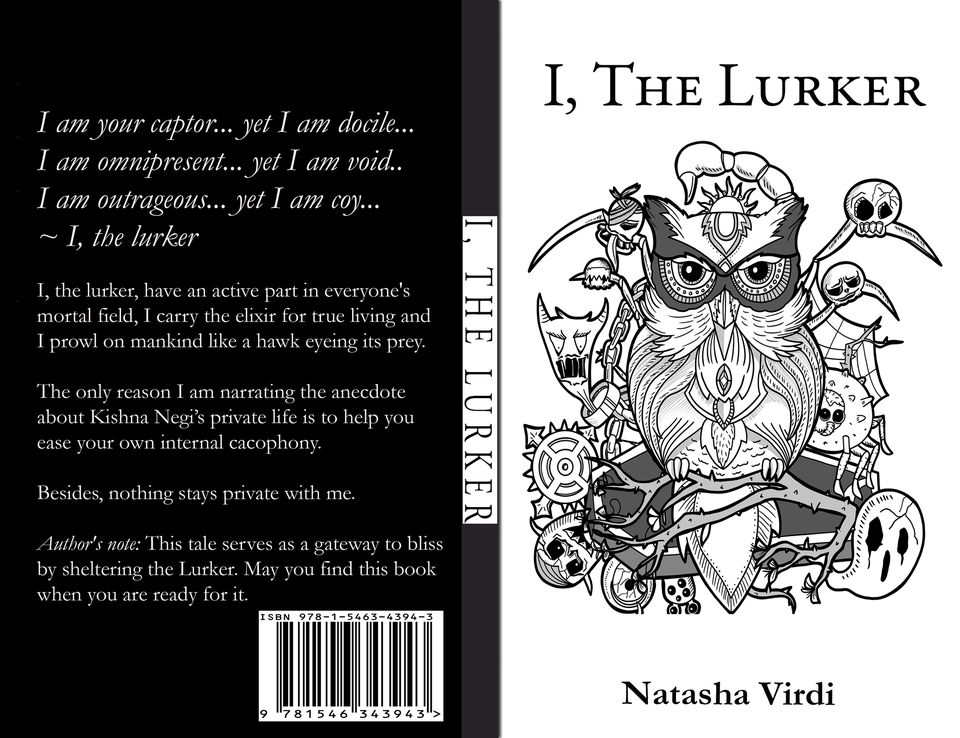 Photo of Grab your copy now. I, the lurker by Natasha Virdi