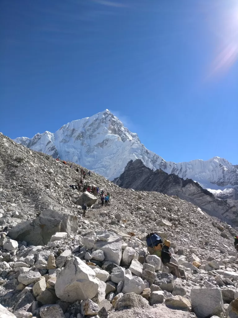 Photo of Everest Base Camp - path to the top of the world by Rishi Datta